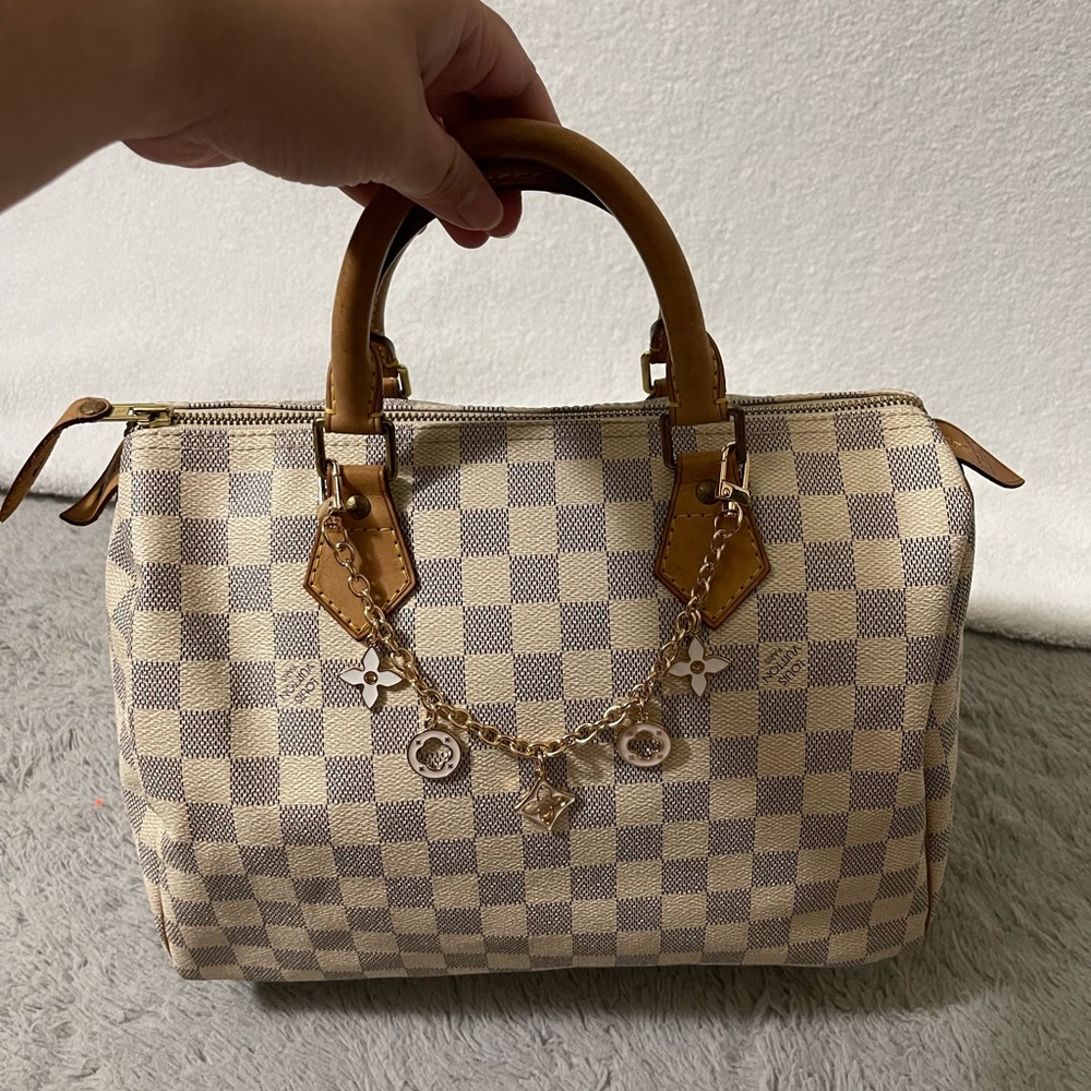 Louis Vuitton Speedy 30 Damier Azur